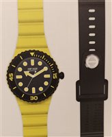 Montre Hip Hop Homme MASTER in Plastique HWU1231 - HWU1231